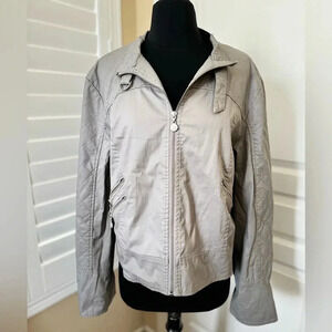 NWT | Studio M | Avril Grey Moto Jacket - Size XL